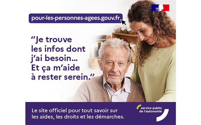 Visuel de la campagne de communication du site pour-les-personnes-agees.gouv.fr
