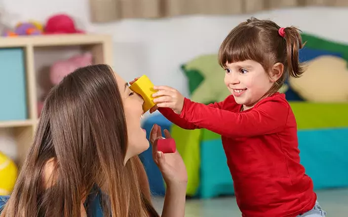 Garde d'enfants à domicile