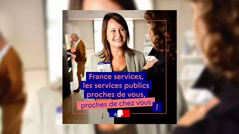 Visuel de la campagne Maisons France services