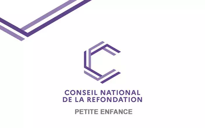 Logo du conseil national de la refondation du service public de la petite enfance