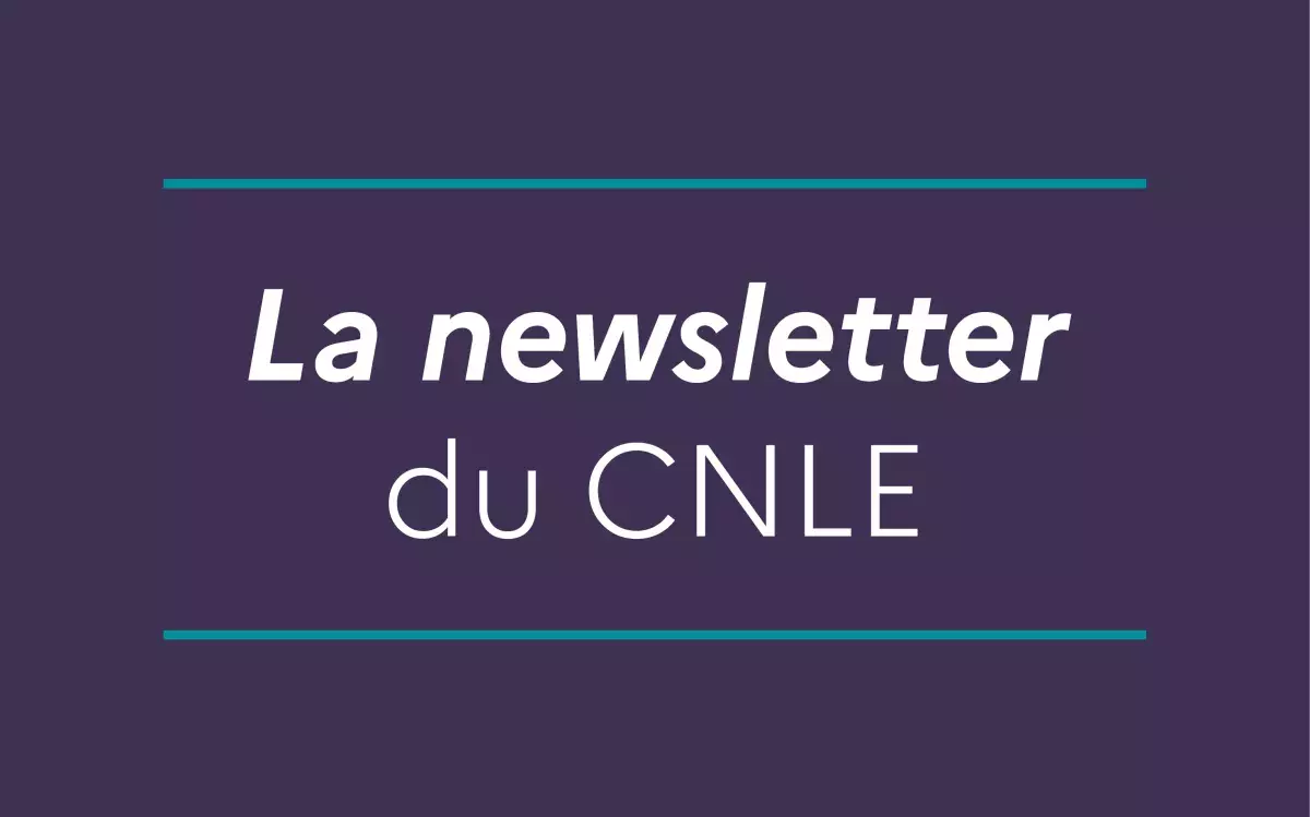 Visuel de la newsletter du Conseil national des politiques de lutte contre la pauvreté et l'exclusion sociale (CNLE)