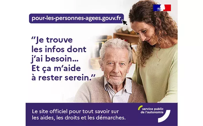 Campagne de communication au profit du site pour-les-personnes-agees.gouv.fr