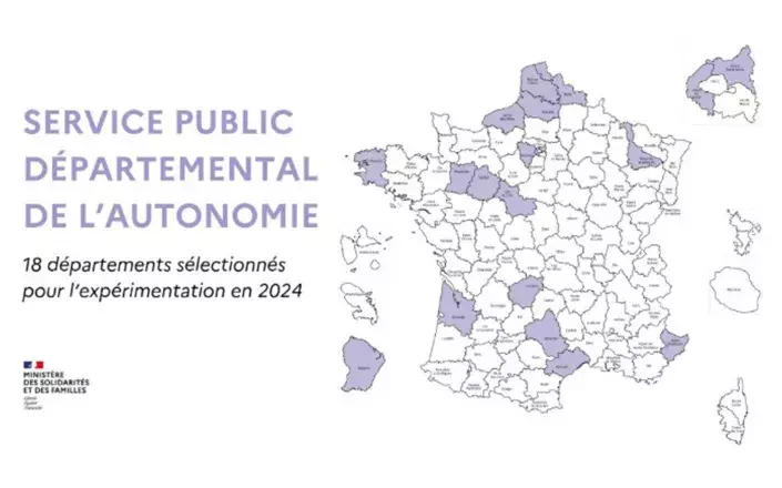 Aurore Bergé annonce les 18 départements préfigurateurs du service public départemental de l’autonomie