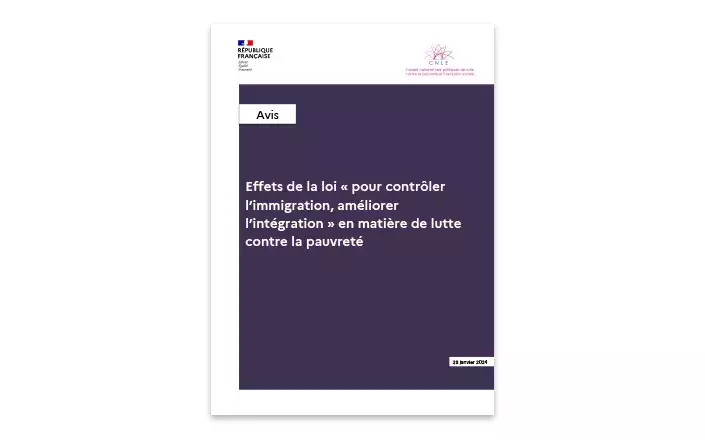 Avis du CNLE sur la loi immigration