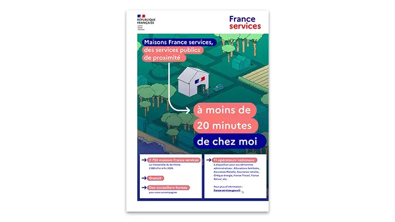 Affiche Maisons France services